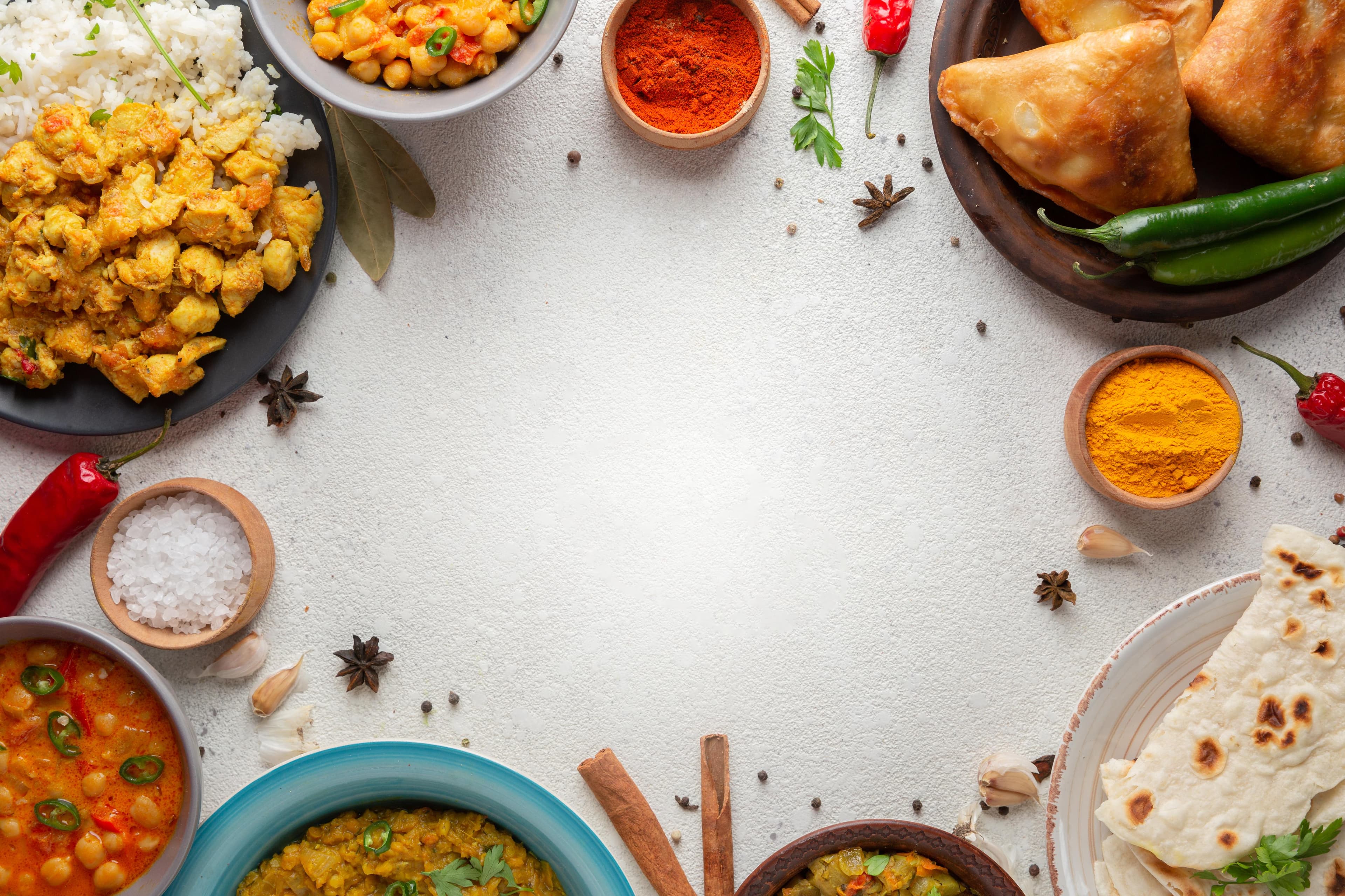 Restaurant menu background