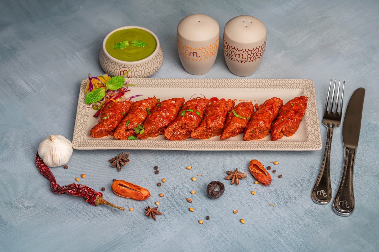 Mutton seekh kabab