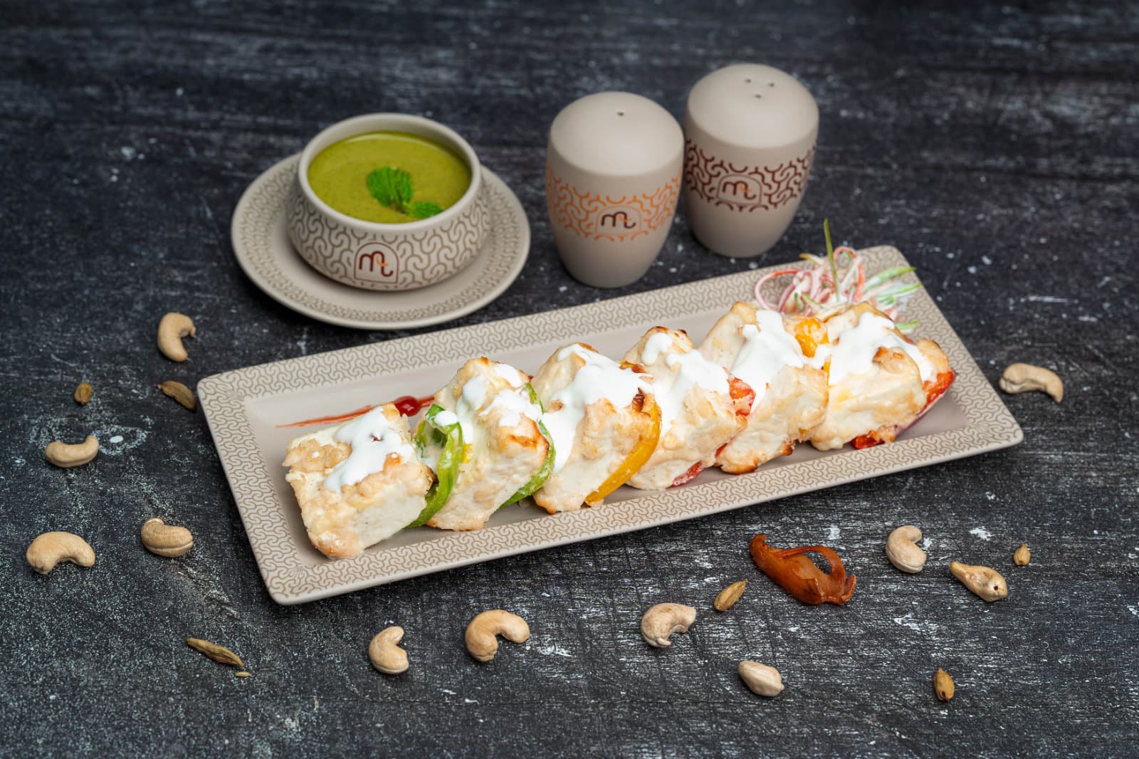 Paneer malai tikka