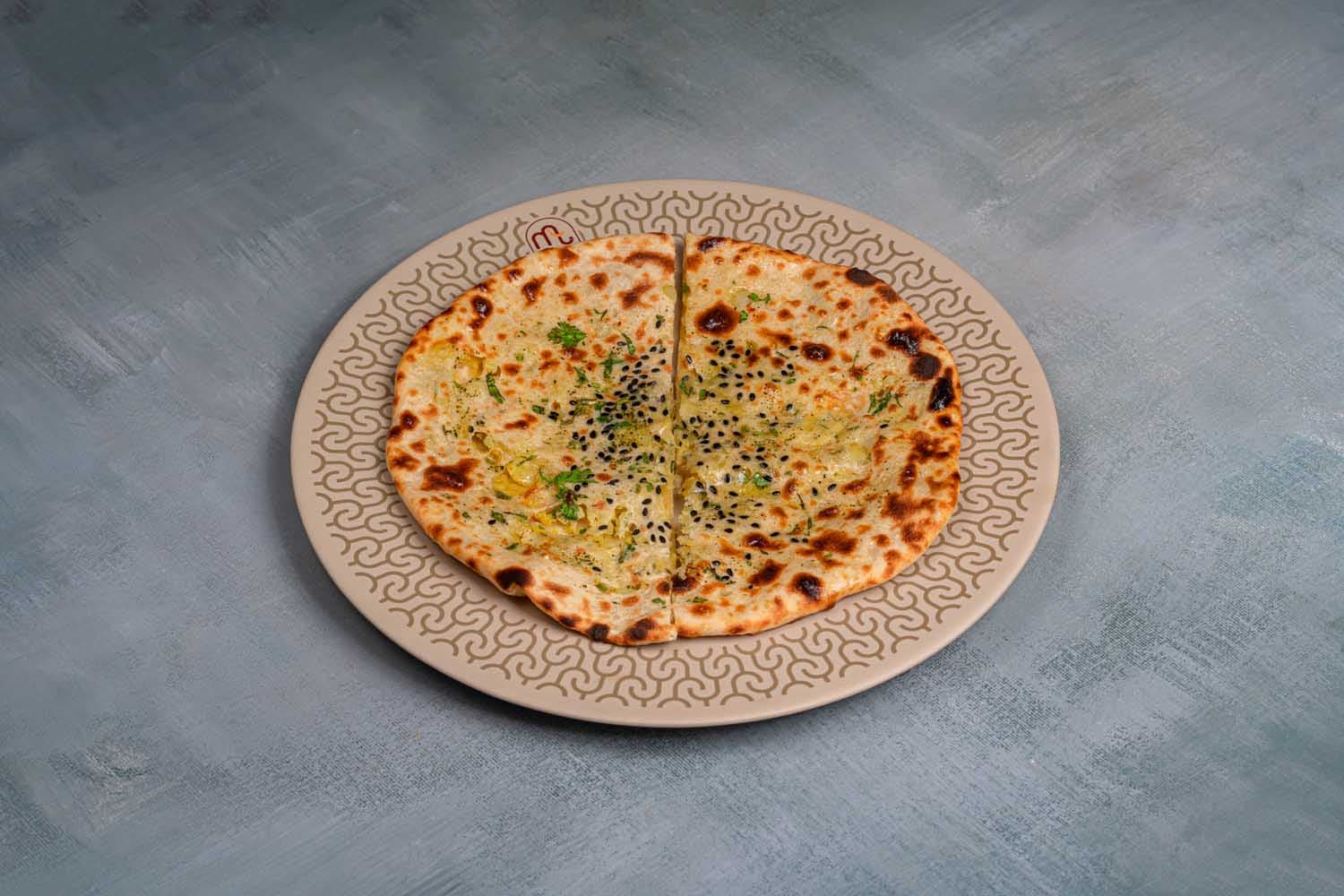 Veg stuffed kulcha