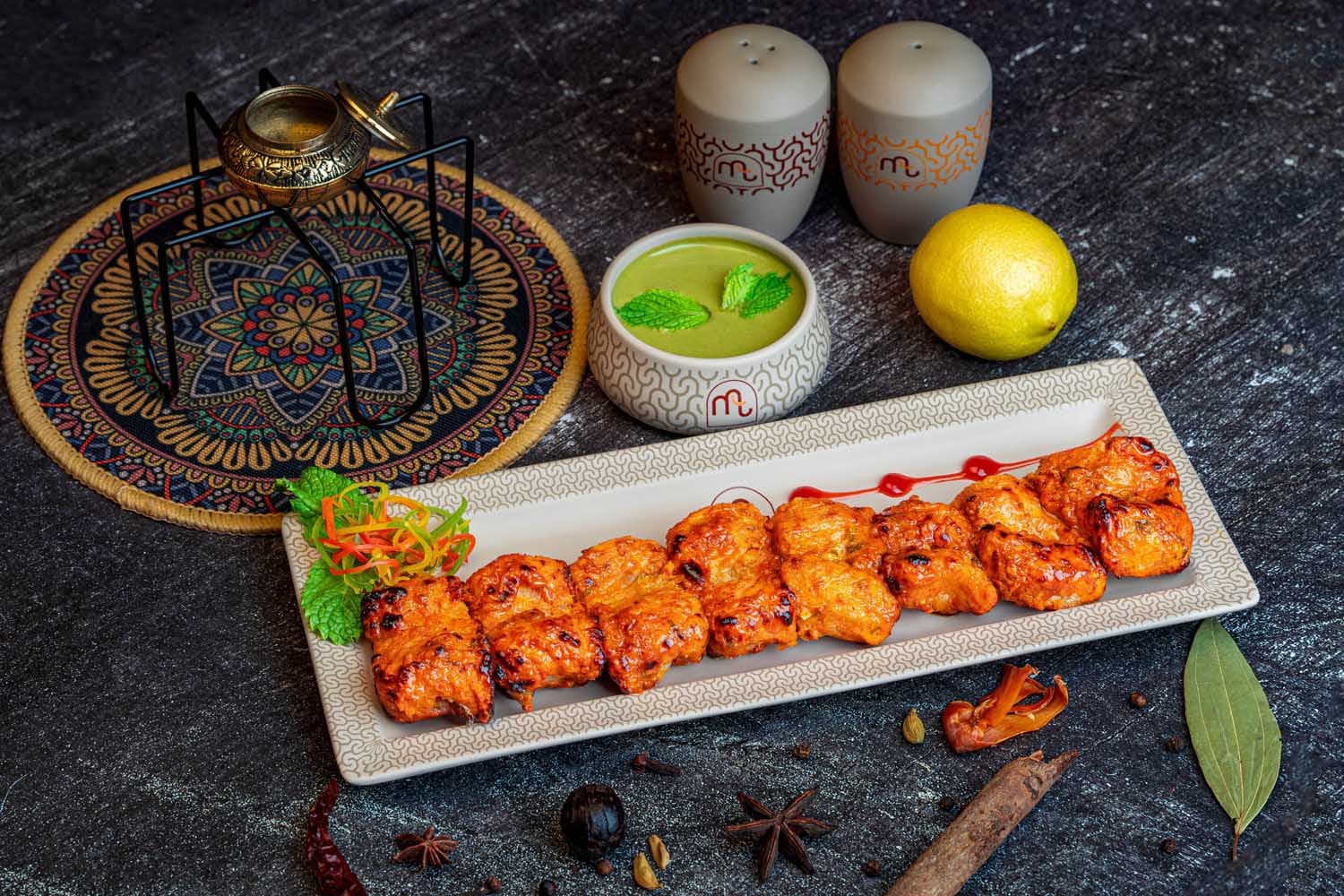 Achari fish tikka