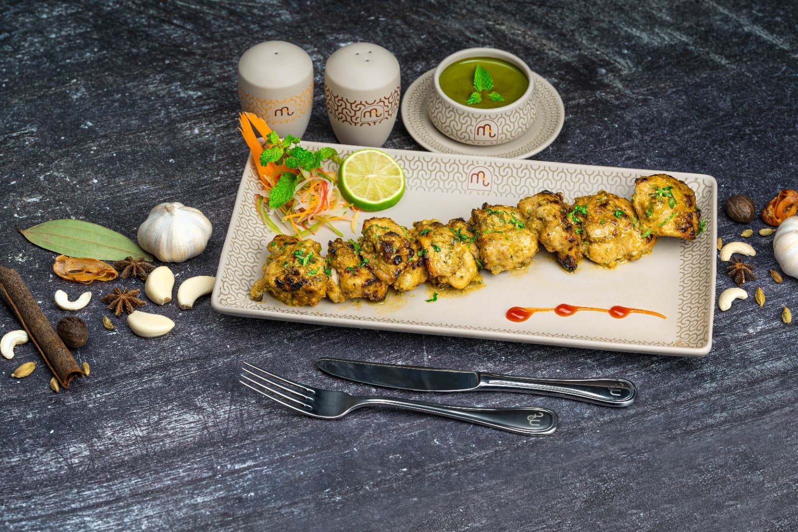Chicken tikka lasooni